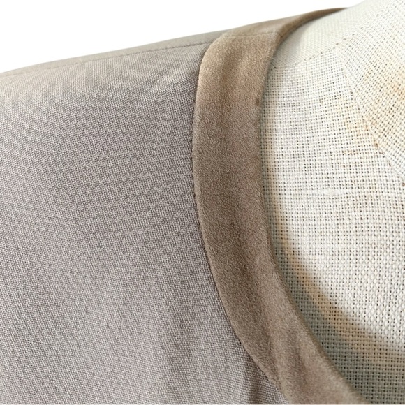 Ralph Lauren Black Label Wool Suede Trim Career Sheath Mini Dress - Picture 9 of 14